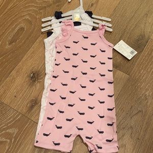 Hudson Baby Romper Set